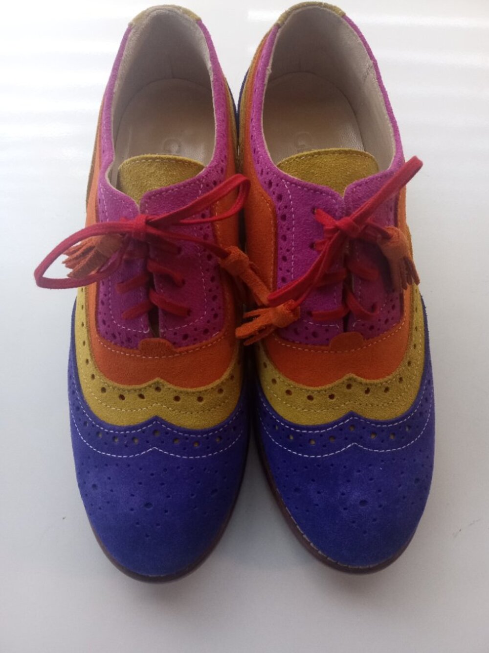 Girotti suede Oxfords